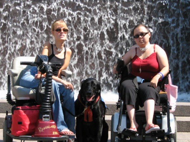 Stacey Park and Josie Badger